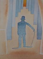 Jean-Michel Folon (1934-2005) - Charlie Chaplin, Antiek en Kunst