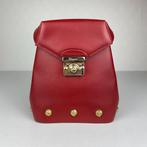 Salvatore Ferragamo - Red Bucket Leather Backpack - Handtas, Bijoux, Sacs & Beauté