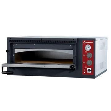 Pizza oven elektrisch | 1x4 33Øcm | Met vuurvaste materie |, Verzenden