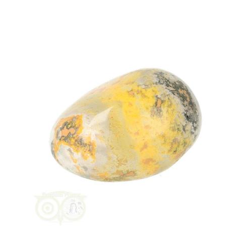 Bumble Bee Jaspis trommelsteen Nr 15 - 19 gram, Handtassen en Accessoires, Edelstenen, Nieuw, Verzenden