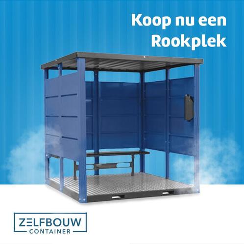 Koop nu rookplek - voldoet aan rookverbod - incl buitenasbak, Articles professionnels, Machines & Construction | Abris de chantier & Conteneurs