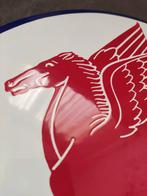 Mobiloil - Pegasus Mobiloil Oil Company gas station enamel