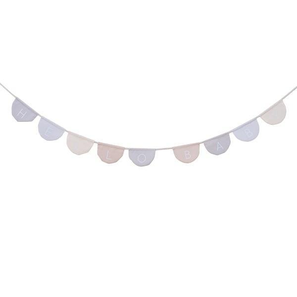 Slinger Hello Baby 1,6m, Hobby en Vrije tijd, Feestartikelen, Nieuw, Verzenden