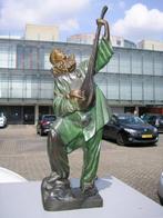 Beeld, Uitzonderlijk fraai Bronzen Beeld van PIERROT - 41 cm