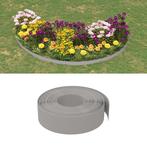 vidaXL Tuinranden 4 st 10 m 15 cm polyetheen grijs, Verzenden, Nieuw