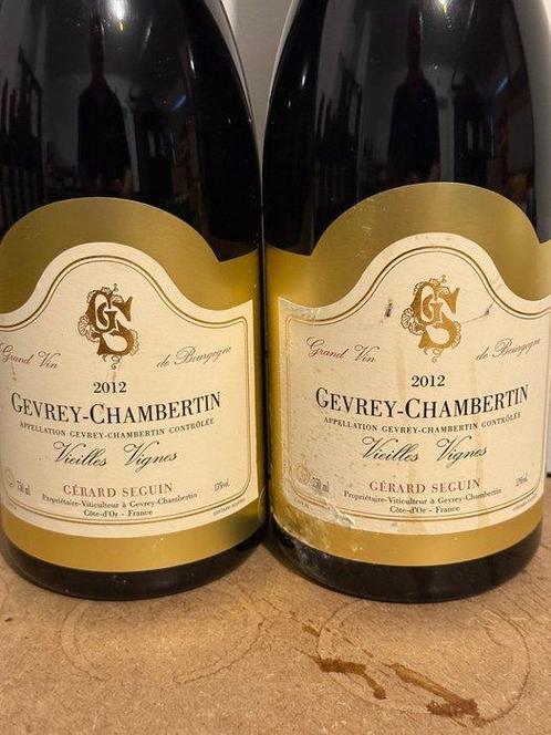 2012 Gérard Seguin, Vieilles Vignes - Gevrey Chambertin - 2, Verzamelen, Wijnen