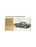 1963 MERCEDES BENZ 230 SL BROCHURE, Nieuw