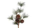 Sober dennengroen kerstgroen met dennenappels 30 cm, Huis en Inrichting, Nieuw