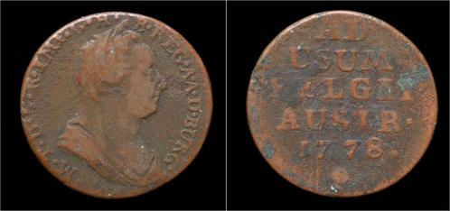 Austrian Netherlands Brabant Maria-theresia 1 oord (liard..., Postzegels en Munten, Munten | Europa | Niet-Euromunten, België