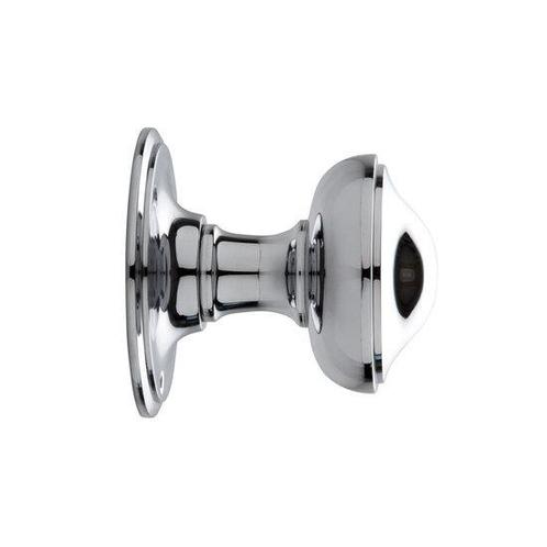 Deurknop 80mm - Rond draaibaar nikkel, Doe-het-zelf en Bouw, Hang- en Sluitwerk, Overige typen, Nieuw, Overige materialen, Ophalen of Verzenden