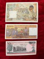 Wereld. - 3 banknotes - various dates (Zonder minimumprijs)