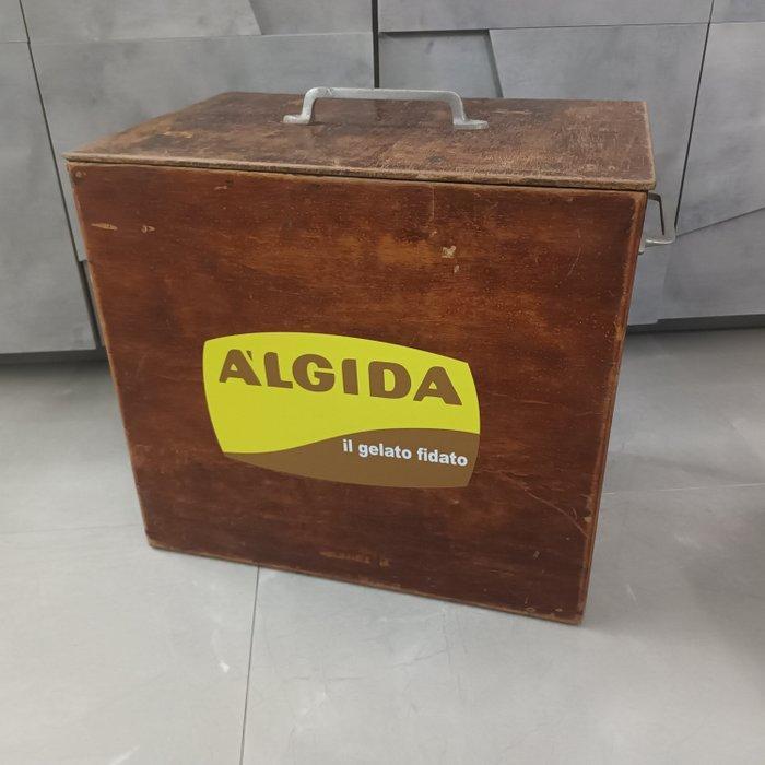 Algida - Algida Italia - Ijsemmer - Zink - Algida vriezer, Antiek en Kunst, Antiek | Keukengerei