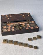 Muntbalans - Gegoten messing, Smeedijzer, Walnoot -, Antiek en Kunst