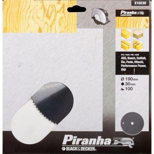 Piranha – Cirkelzaagblad – 190x30mm (100) - X10230-XJ, Bricolage & Construction, Outillage | Scies mécaniques, Envoi