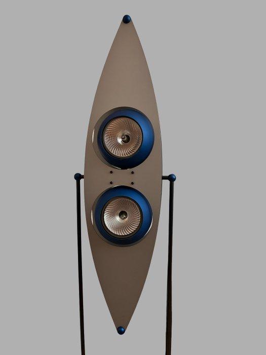 Lenhard Ballweg - Staande lamp - Legering, Roestvrij staal -, Antiquités & Art, Antiquités | Assiettes décoratives & Carrelages