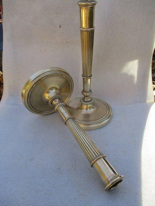 Taperstick (kleine blaker met een dunne pijp) - Paar, Antiek en Kunst, Antiek | Overige Antiek