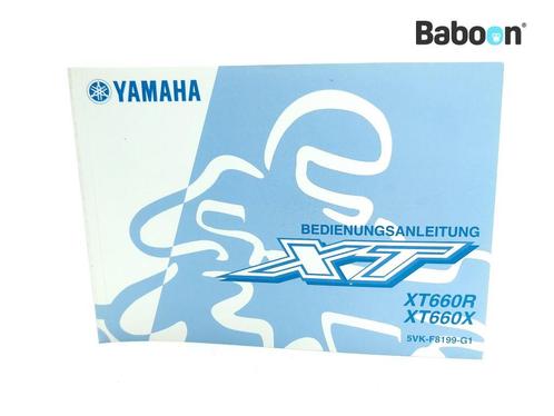 Instructie Boek Yamaha XT 660 X 2004-2014 (XT660X) German, Motos, Pièces | Yamaha, Envoi
