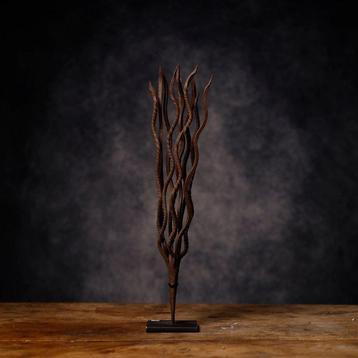 IJzeren munt uit Afrika, Mumuye - Chamba / Nigeria. -, Antiek en Kunst