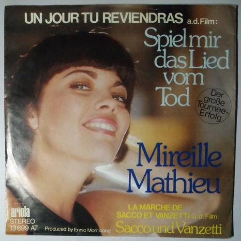 Mireille Mathieu / Ennio Morricone - Un Jour Tu..., Cd's en Dvd's, Vinyl Singles, Single, Gebruikt, 7 inch, Pop