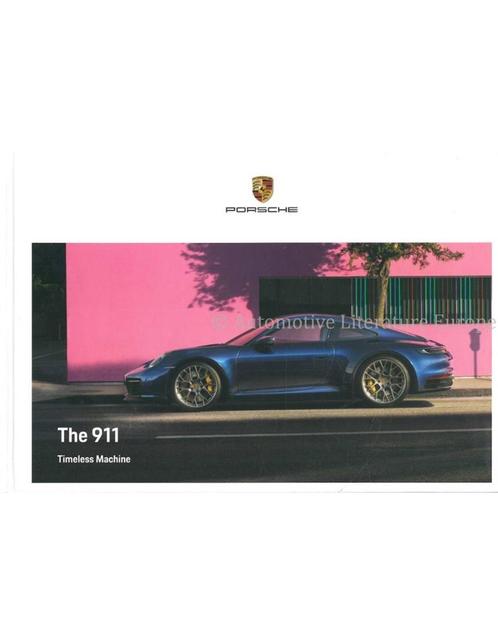 2020 PORSCHE 911 CARRERA HARDCOVER BROCHURE ENGELS (VK), Livres, Autos | Brochures & Magazines