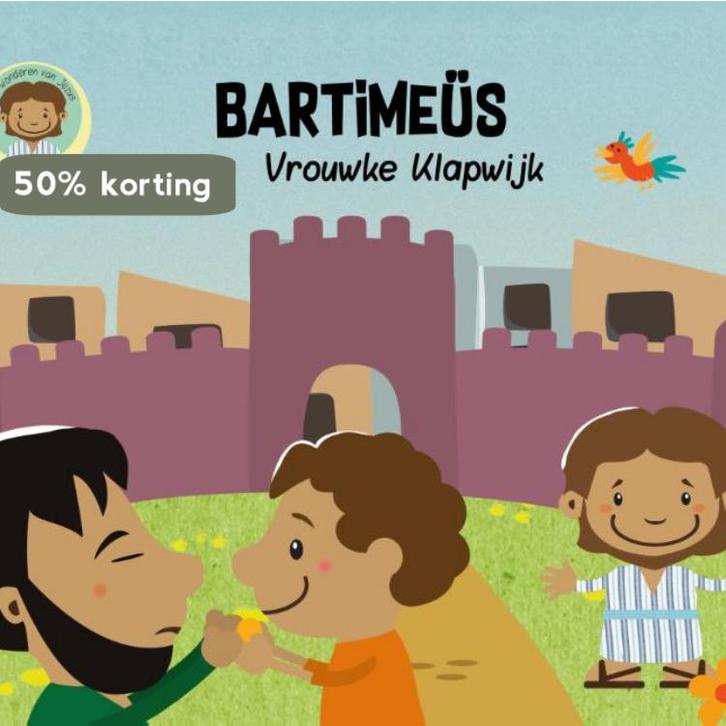 Bartimeüs / De wonderen van Jezus / 1 9789085433545, Boeken, Kinderboeken | Jeugd | 10 tot 12 jaar, Gelezen, Verzenden