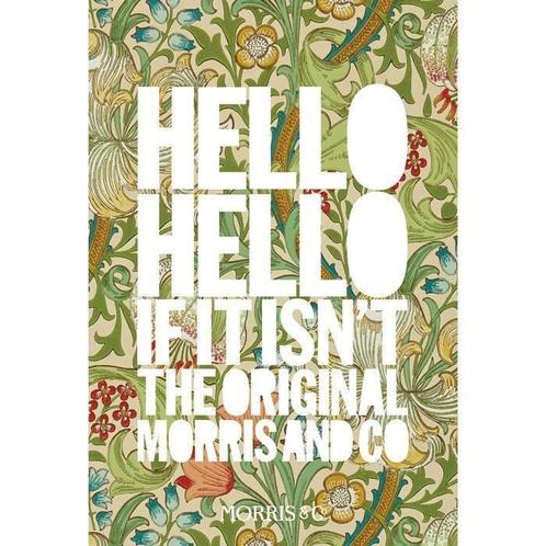 Morris & Co - A Tribute to Morris & Co signature fabric, Antiek en Kunst, Antiek | Tapijten, Tafelkleden en Textiel