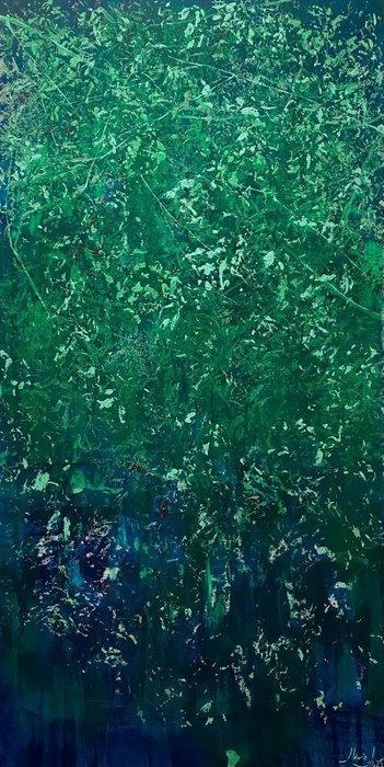 Mara J XXL - Botanical Echo, Antiek en Kunst, Kunst | Schilderijen | Modern