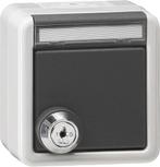 Gira IP44 Buiten SCHUKO Stopcontact Met Vergrendelbare, Doe-het-zelf en Bouw, Elektriciteit en Kabels, Verzenden, Nieuw