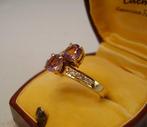 Ring - 14 karaat Geel goud - 1.16ct. tw. Amethist - Saffier, Nieuw