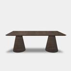 Tafel Rechthoekig Eikenhout  Kegelpoot  180x90, Huis en Inrichting, Tafels | Eettafels, Nieuw