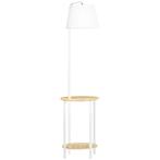 TRUUSK Staande Lamp 162 cm - 40 W - Met 2 Planken - Linnen L, Verzenden, Nieuw