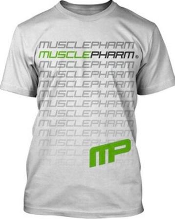 MusclePharm Flagship T-Shirts Katoen Wit