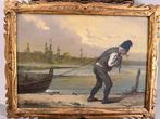Achille Savoia (1839-1886) - Pescatore sul Ticino