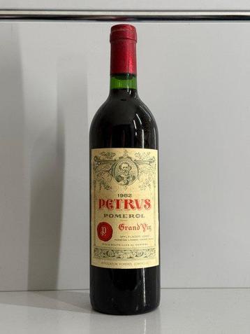 1982 Petrus - Pomerol - 1 Bouteille (0,75 l), Nieuw