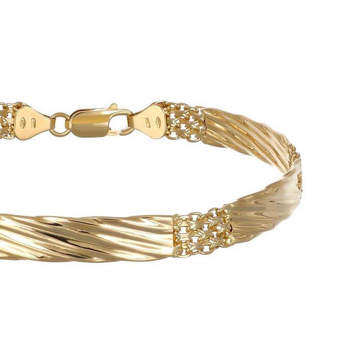 Armband - 18 karaat Geel goud, Handtassen en Accessoires, Armbanden