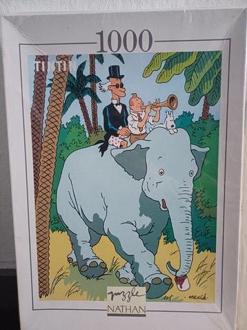 Tintin - Ensemble de 6 figurines + 2 Puzzles