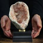 Mineral Wonder - Natuurlijke geode met crystallisatie van, Verzamelen, Mineralen en Fossielen