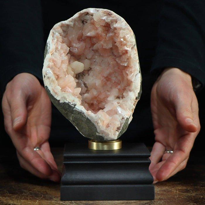 Mineral Wonder - Natuurlijke geode met crystallisatie van, Verzamelen, Mineralen en Fossielen
