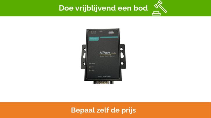 Bieden: Moxa NPort 5130 Serial Device Server for, Watersport en Boten, Navigatiemiddelen en Scheepselektronica, Ophalen of Verzenden