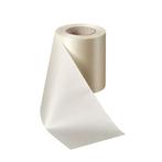 Lint wit moire budget 75 mm /rol handgeschreven ook geschikt, Nieuw