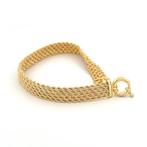 Handmade - Armband - Bismark - 8.7 g - 18 karaat Geel goud, Handtassen en Accessoires