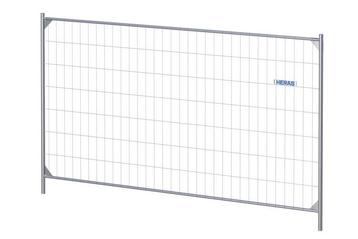 Budgetvriendelijk Heras M300 Werfhek met Hoekversteviging beschikbaar voor biedingen