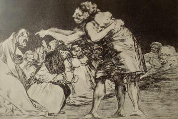 Francisco de Goya (1746-1828) after - Proverbios : Disparate