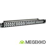 ACT Patchpaneel 48-poorts keystone unloaded 19 inch  1U high, Verzenden, Nieuw