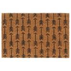 vidaXL Tapis de porte naturel 40x60 cm fibre de coco, Verzenden, Neuf