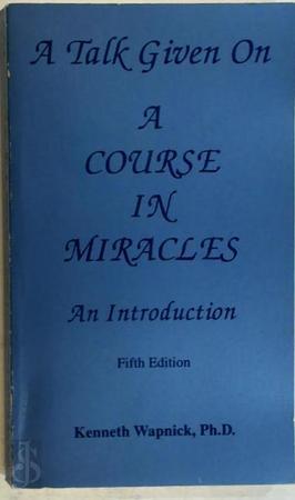 A Talk Given on a Course in Miracles, Boeken, Taal | Overige Talen, Verzenden