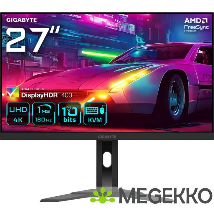 Gigabyte M27UA 27  4K Ultra HD 160Hz IPS Gaming monitor, Computers en Software, Overige Computers en Software, Nieuw, Verzenden