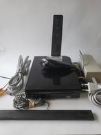 Complete Nintendo Wii Zwart, Ophalen of Verzenden, Zo goed als nieuw
