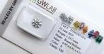 1 pcs Diamant (Naturelle) - 1.29 ct - Rond - E - VS2 -, Nieuw