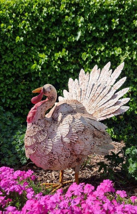 Beeldje - Lifelike Turkey - IJzer, Metaal, Antiek en Kunst, Curiosa en Brocante